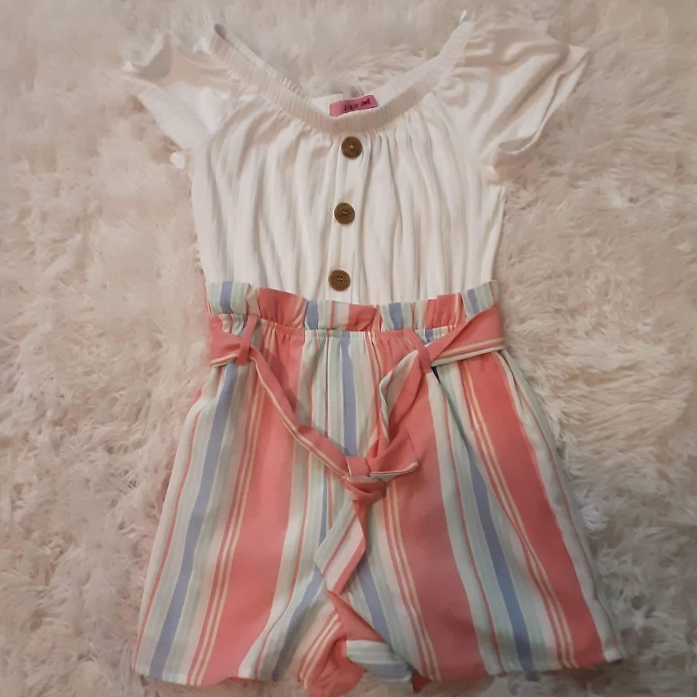 Paper doll romper